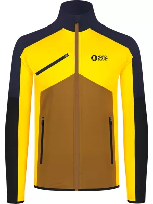 Powerfleece-Sweatshirt für Herren NORDBLANC CUSP NBSFM8334 BERNSTEIN