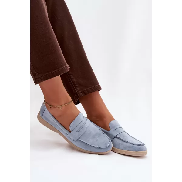  Damenmokassins BOTO QQ-278 BLAU 
