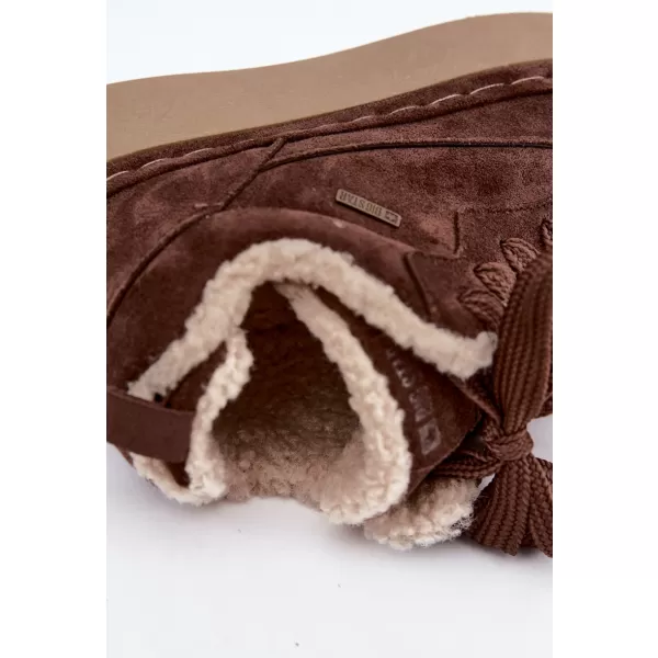  Damenschuhe BIG STAR SHOES UU274188 BRAUNE/BEIGE SCHATTEN 
