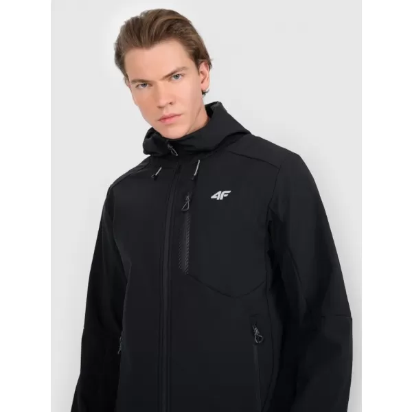  Herren-Softshelljacke 4F RAW25TSOFM506 TIEFSCHWARZ 