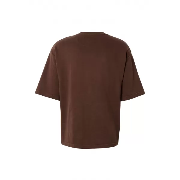  Herren-T-Shirt URBAN CLASSICS TB8097 SCHOKOLADENBRAUN 
