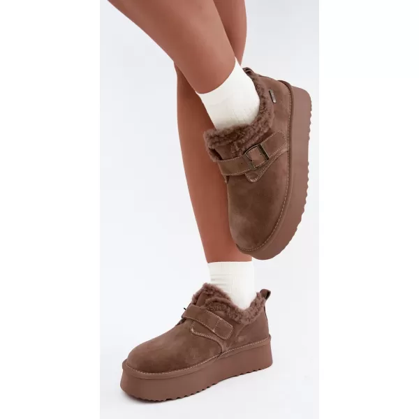  Schneemänner für Frauen BIG STAR SHOES UU274318 BEIGE 