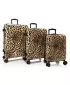 Ein Satz Koffer HEYS Elite S, M, L BRAUNER LEOPARD