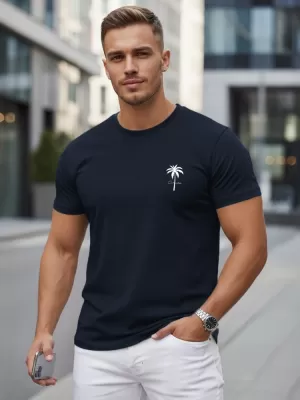 Herren-T-Shirt DSTREET NX5126R-NY DUNKELBLAU