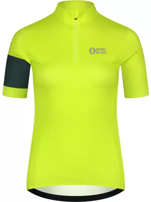 Damen-Radtrikot NORDBLANC ENTHUSIAST NBSLF8084 GRÜN