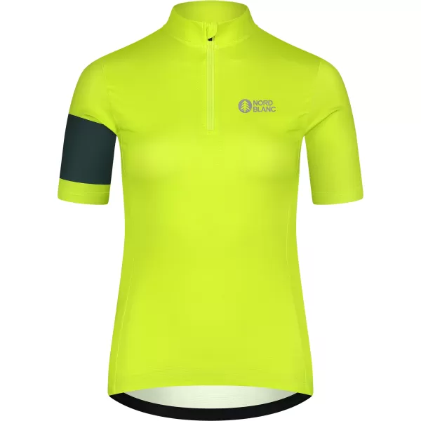  Damen-Radtrikot NORDBLANC ENTHUSIAST NBSLF8084 GRÜN 