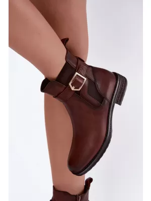 Damenschuhe SERGIO LEONE BT-43-S BRAUN