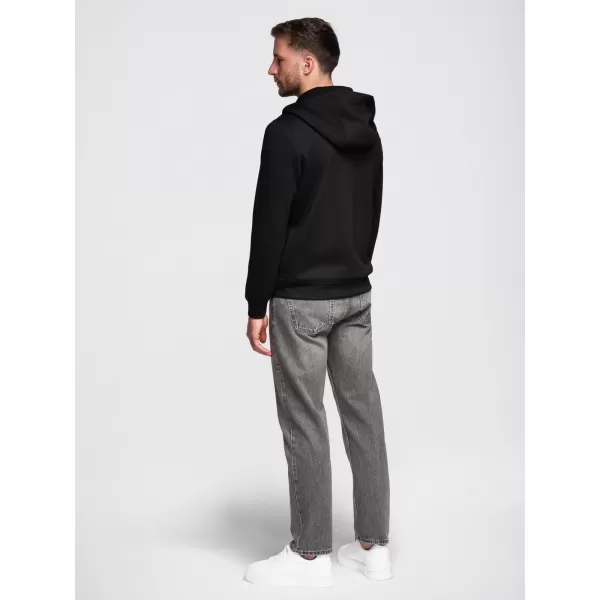 Herren-Sweatshirt OMBRE OM-SZBC-0196 SCHWARZ 