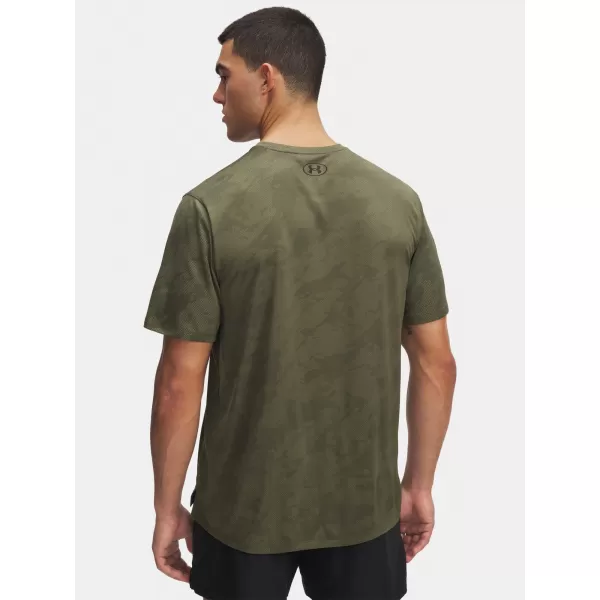  Herren-T-Shirt UNDER ARMOUR TECH VENT JCQRD SS 1390047-390 GRÜN 
