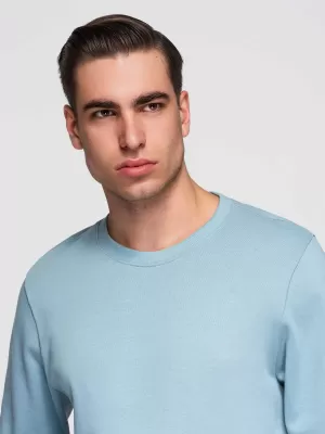 Herren-Sweatshirt OMBRE OM-SSBN-0271 BLAU