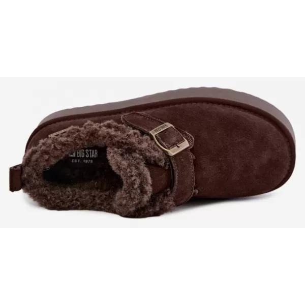  Schneemänner für Frauen BIG STAR SHOES UU274319 BRAUN/BEIGE 