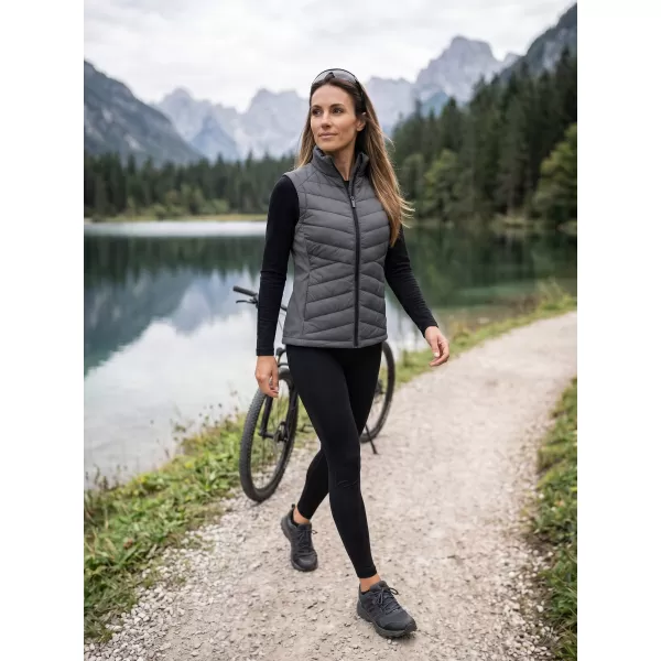  Hybridweste für Damen MALFINI PREMIUM CROSS 558 HELLES ANTHRAZIT 