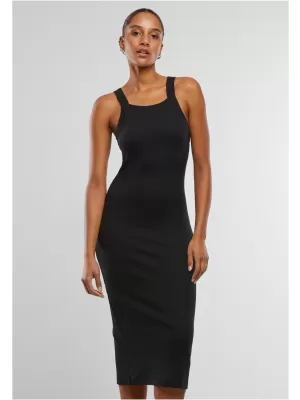 Kleid URBAN CLASSICS TB7526-00007 SCHWARZ