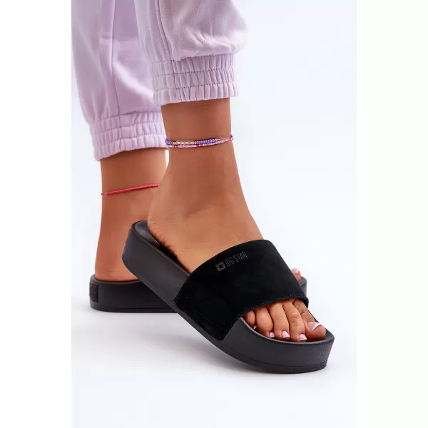  Damenhausschuhe BIG STAR SHOES NN274A670 SCHWARZ 