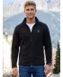 Fleece-Sweatshirt für Herren ALTISPORT ALM002852 SCHWARZ UND SILBER