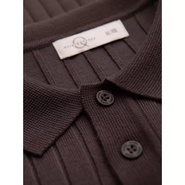  Herren-Poloshirt OMBRE OM-POSS-0180 HELLBRAUN 
