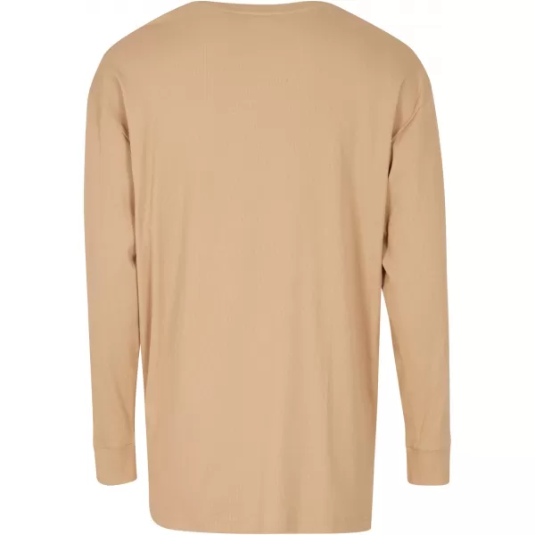  Herren-T-Shirt URBAN CLASSICS TB6418 UNION BEIGE 