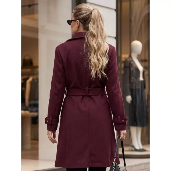 Damenmantel DSTREET NY0786 BURGUND 