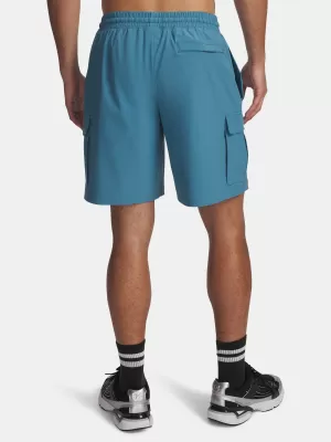 Herrenshorts UNDER ARMOUR VIBE WOVEN CARGO SHORT 1386560-466 BLAU