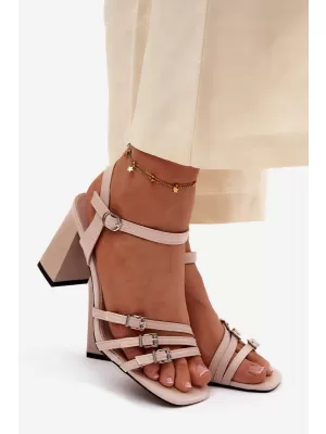 Damensandalen VINCEZA 62310 BEIGE