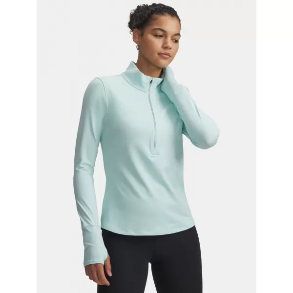  Damen-T-Shirt UNDER ARMOUR UA LAUNCH PRO HALF ZIP 1379349-703 GRÜN 