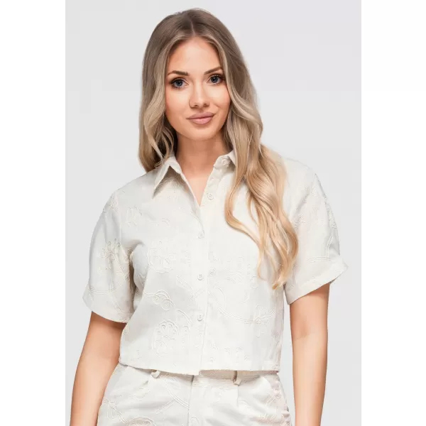  Damenbluse OMBRE OW-SH-E0060 NATURFARBEN 