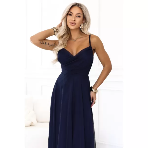 Damenkleid NUMOCO 681-2 DUNKELBLAU 