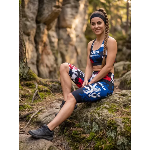  Damen Premium-Funktionsleggings oberhalb des Knies (neue Größen) ALTISPORT VOJ/ALW036LEG06 FLECKEN 