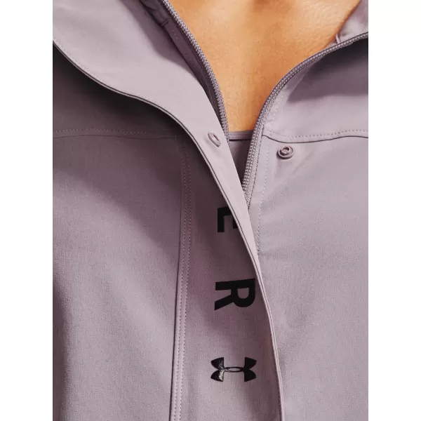  Damenjacke UNDER ARMOUR RECOVER WOVEN JACKET 1351928-585 LILA 