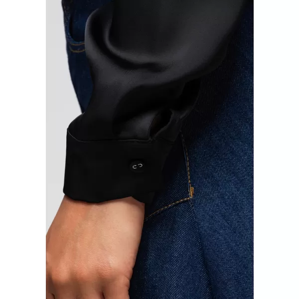  Damenhemd OMBRE OW-SH-E0059 SCHWARZ 