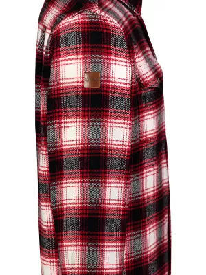 Herren-Flanellhemd NORDBLANC MOOR NBSSM8368 ROT