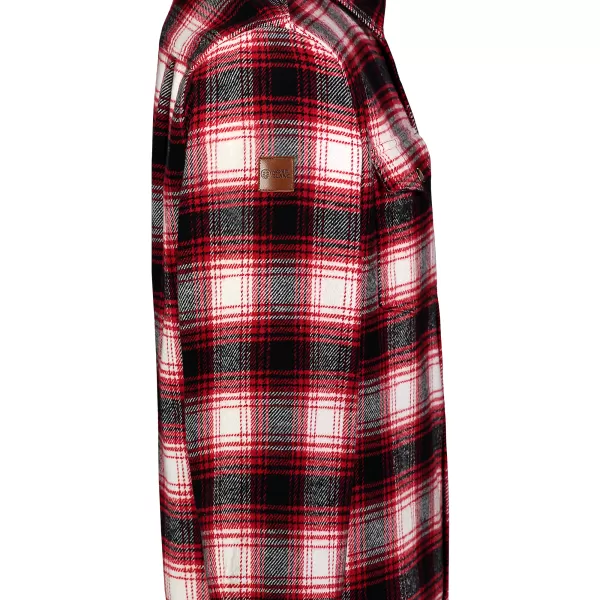  Herren-Flanellhemd NORDBLANC MOOR NBSSM8368 ROT 