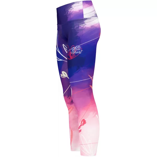  Lange Premium-Leggings für Damen (neue Größen) ALTISPORT VOJ/ALW083LEG05 LILA 