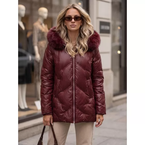  Damenjacke DSTREET TY5813 BURGUND 
