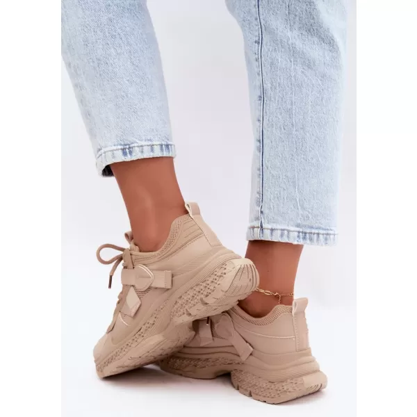  Damen-Sneaker BOTO 9187 KAMEL 