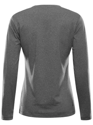 Schnell trocknendes Damen-T-Shirt ALPINE PRO LOUSA GERÄUCHERTE PERLE