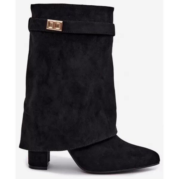  Damen-Stiefeletten BOTO LA3116 SCHWARZ 