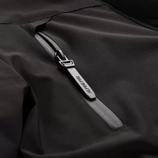  Winterjacke für Damen ALPINE PRO WERDA 3 SCHWARZ 