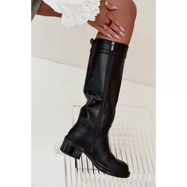  Damenstiefel BOTO C-381 SCHWARZ 