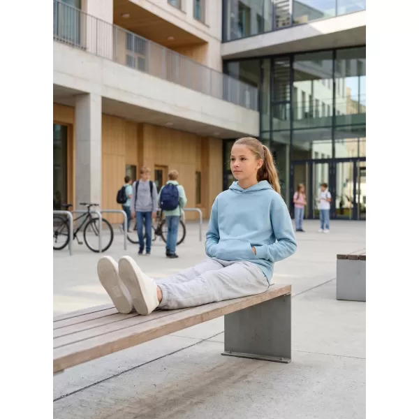  Kinder-Sweatshirt MALFINI CHILL 423 HIMMELBLAU 