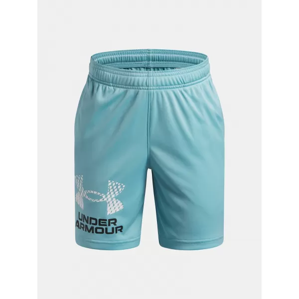  Shorts für Jungen UNDER ARMOUR TECH LOGO SHORTS 1383333-425 BLAU 