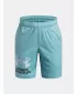 Shorts für Jungen UNDER ARMOUR TECH LOGO SHORTS 1383333-425 BLAU