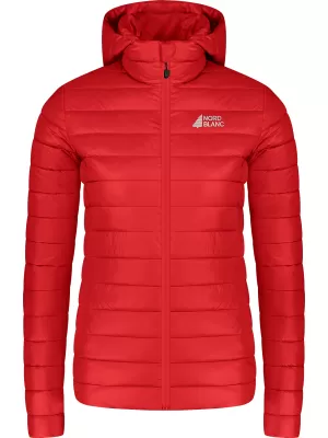 Steppjacke für Damen NORDBLANC NIMBUS WJL8395 ROT
