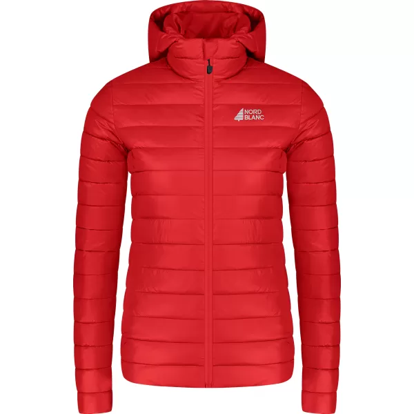  Steppjacke für Damen NORDBLANC NIMBUS WJL8395 ROT 