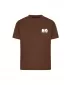 Damen-T-Shirt URBAN CLASSICS TB9066-14274 SCHOKOLADENBRAUN