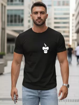 Herren-T-Shirt DSTREET NX5090R SCHWARZ