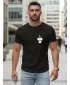 Herren-T-Shirt DSTREET NX5090R SCHWARZ
