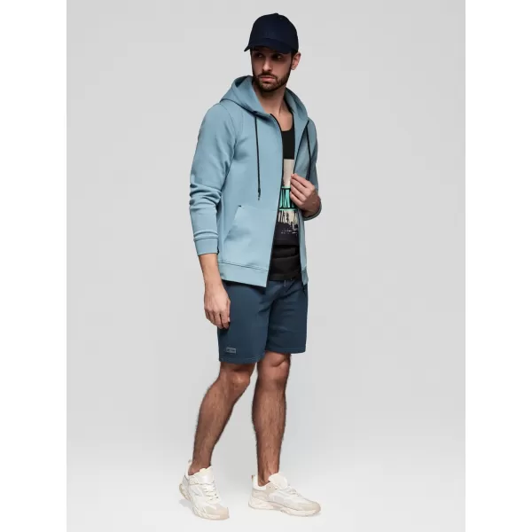  Herren-Shorts OMBRE Z126 MARINEBLAU/TÜRKIS 