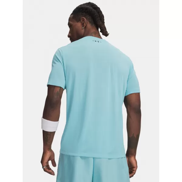  Herren-T-Shirt UNDER ARMOUR UA TECH PLAY SHORT SLEEVE 6009833-425 BLAU 