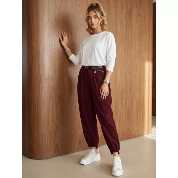  Damenhosen DSTREET UY3173 BURGUND 